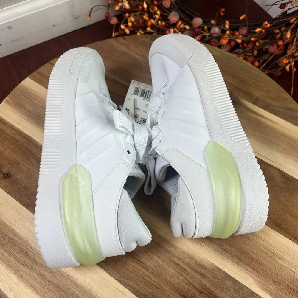 Adidas Womens Sneaker Court Funk Tennis 6.5 White Green HP9458